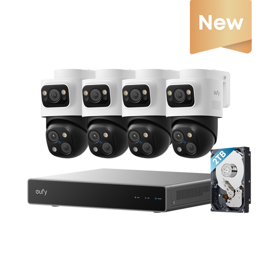 eufy NVR Security System S4 Max (4 PoE PTZ Kit)