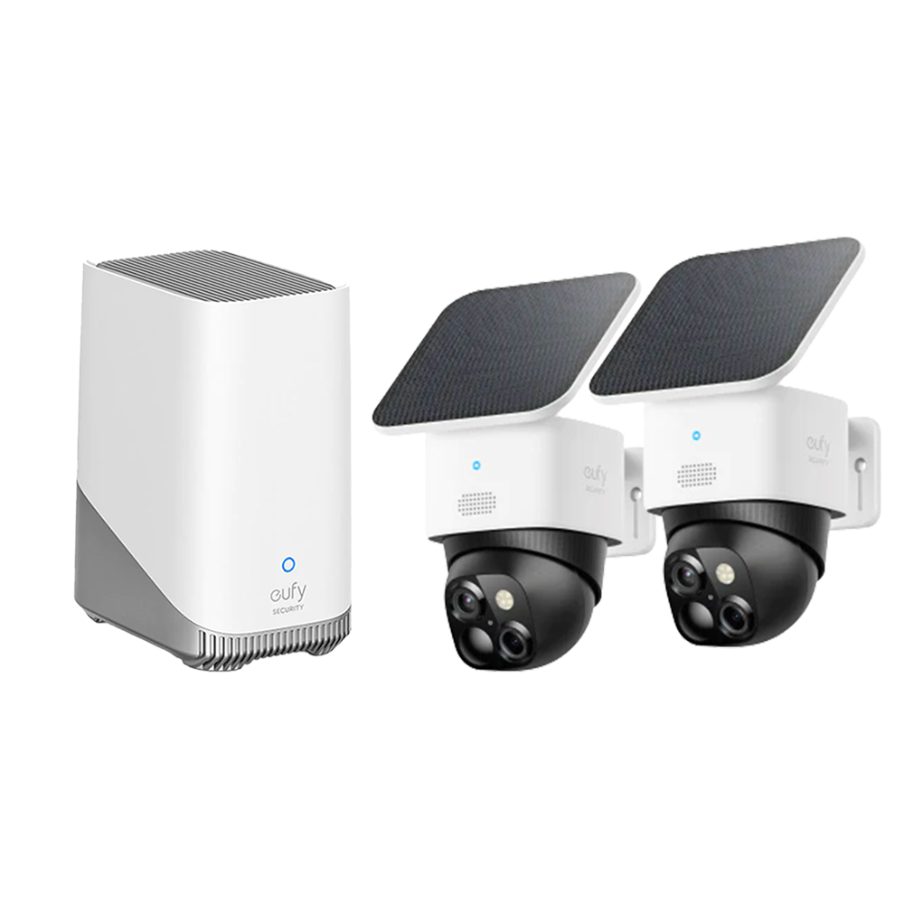 SoloCam S340 (2-Pack) + eufy HomeBase™ S380