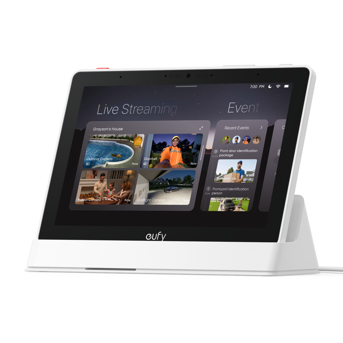 eufy S4 Max NVR 4-PTZ System + Doorbell E340 + Smart Display E10