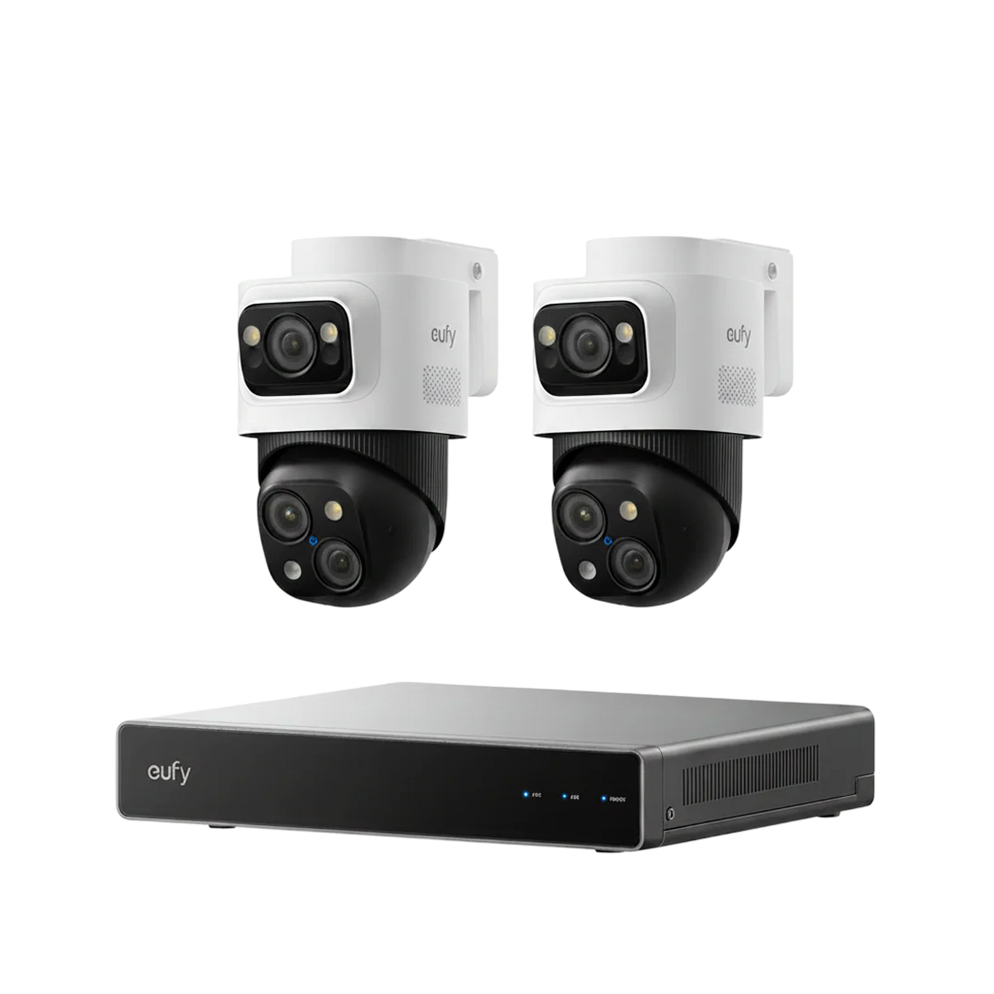 eufy NVR CCTV Security System S4 (2× PoE Cam S4)