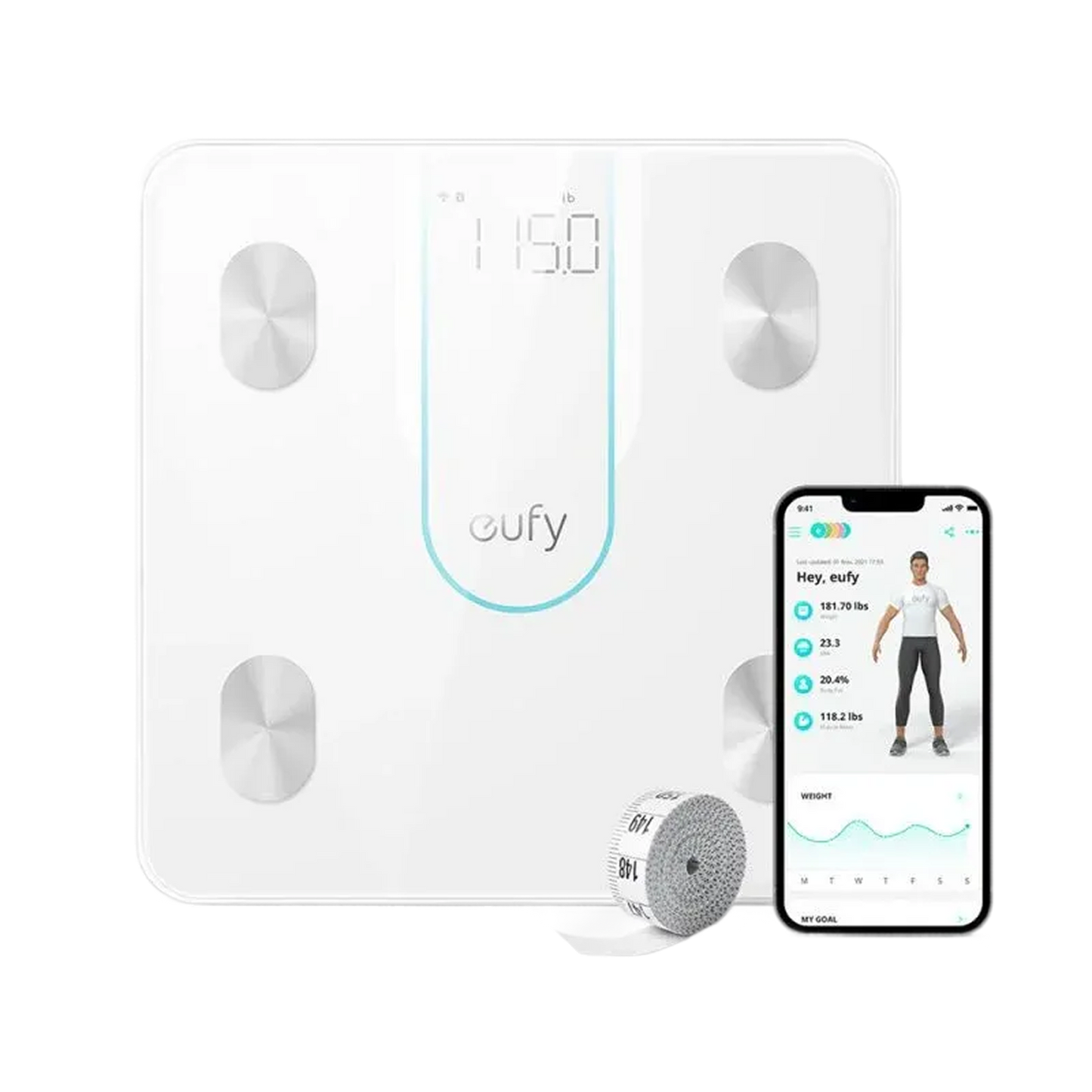 Eufy Smart Scale P2 - White