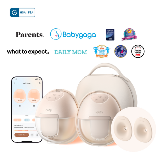 eufy Breast Pump S1 Pro & Original 24mm Flange (2-Pack)