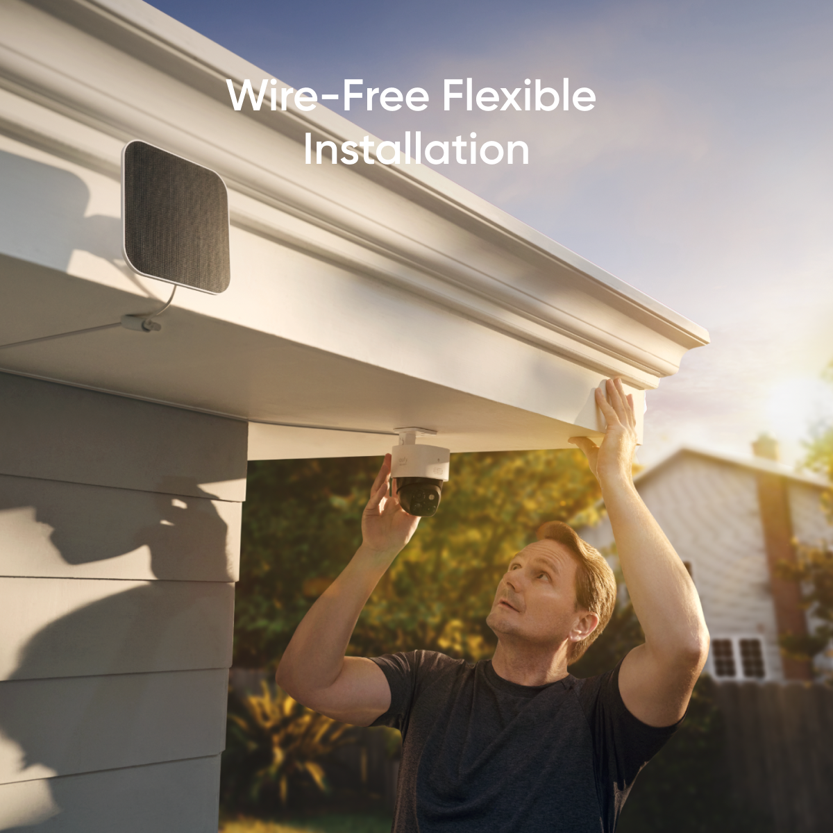 SoloCam S340 + Floodlight Camera E340 + HomeBase™ S380