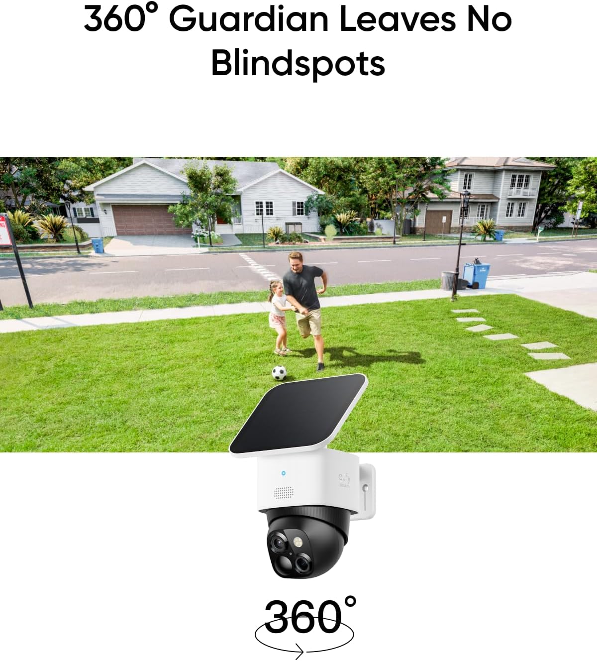eufy Robot Lawn Mower E15 + SoloCam S340 Bundle
