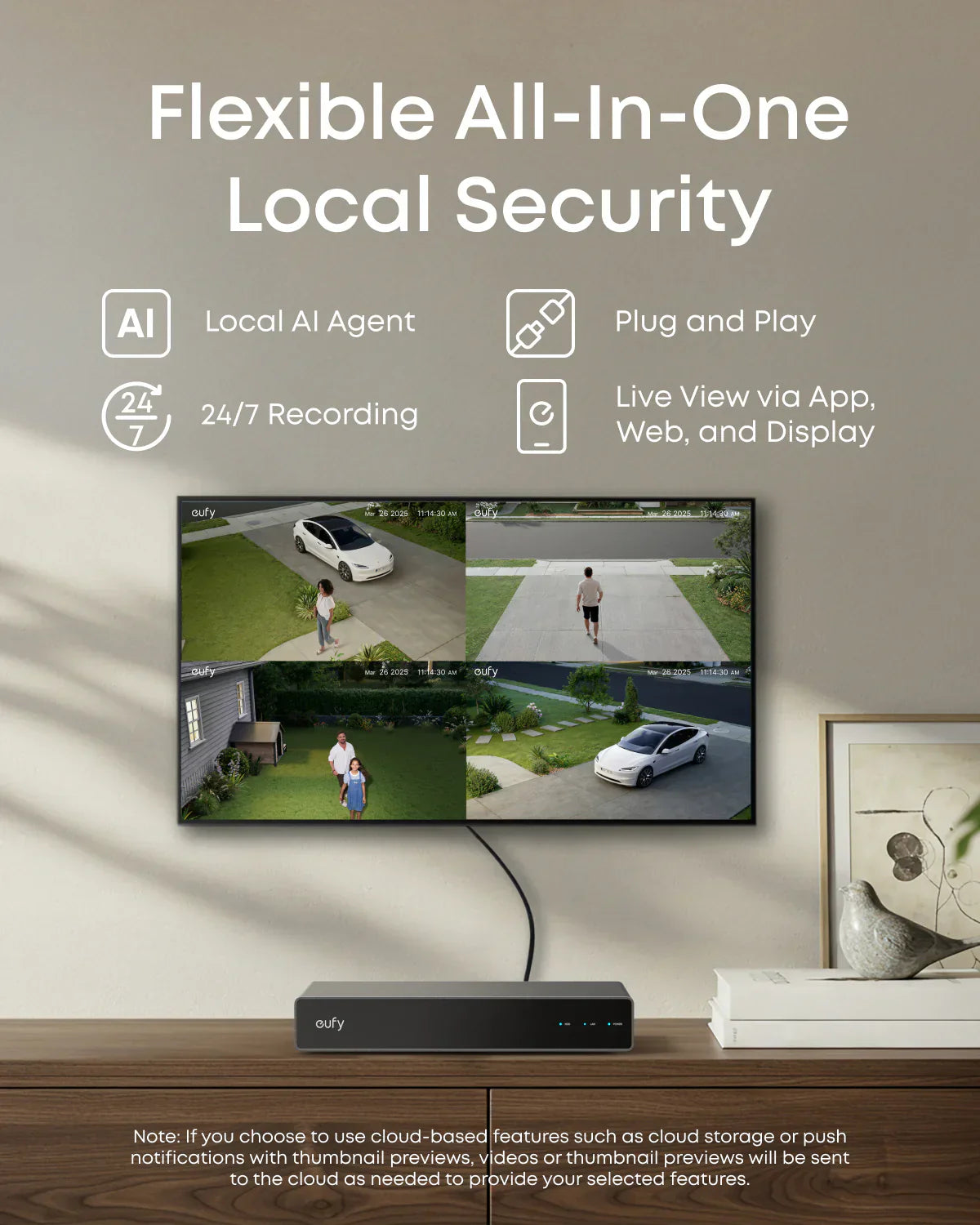 eufy PoE NVR Security System S4 Max + eufy Video Doorbell C31