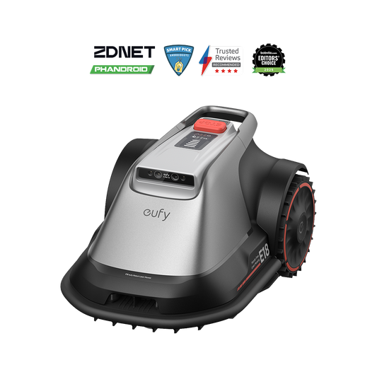 eufy robotic lawn mower with advanced navigation