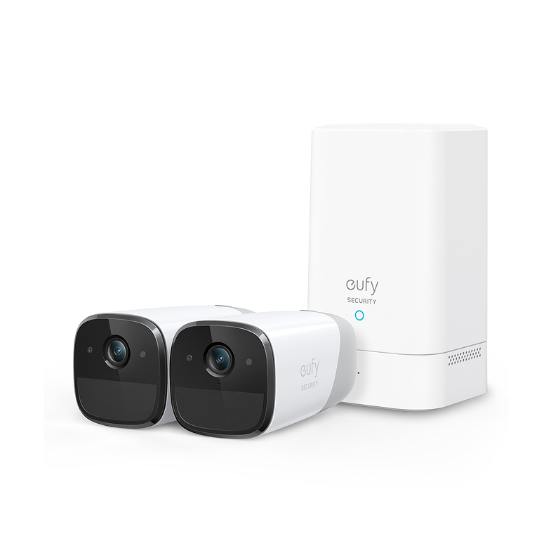 EUFY SECURITY CAM 2 PRO 2K CORE SECURITY KIT 2 PACK PLUS HOMEBASE 2