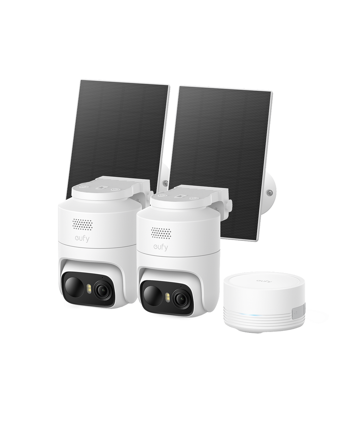 eufy Video Doorbell C31 + Cam C37 (2 Pack) with HomeBase Mini