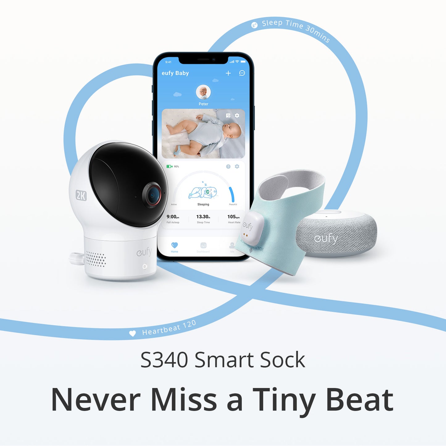eufy Baby S340 Smart Sock with Cam