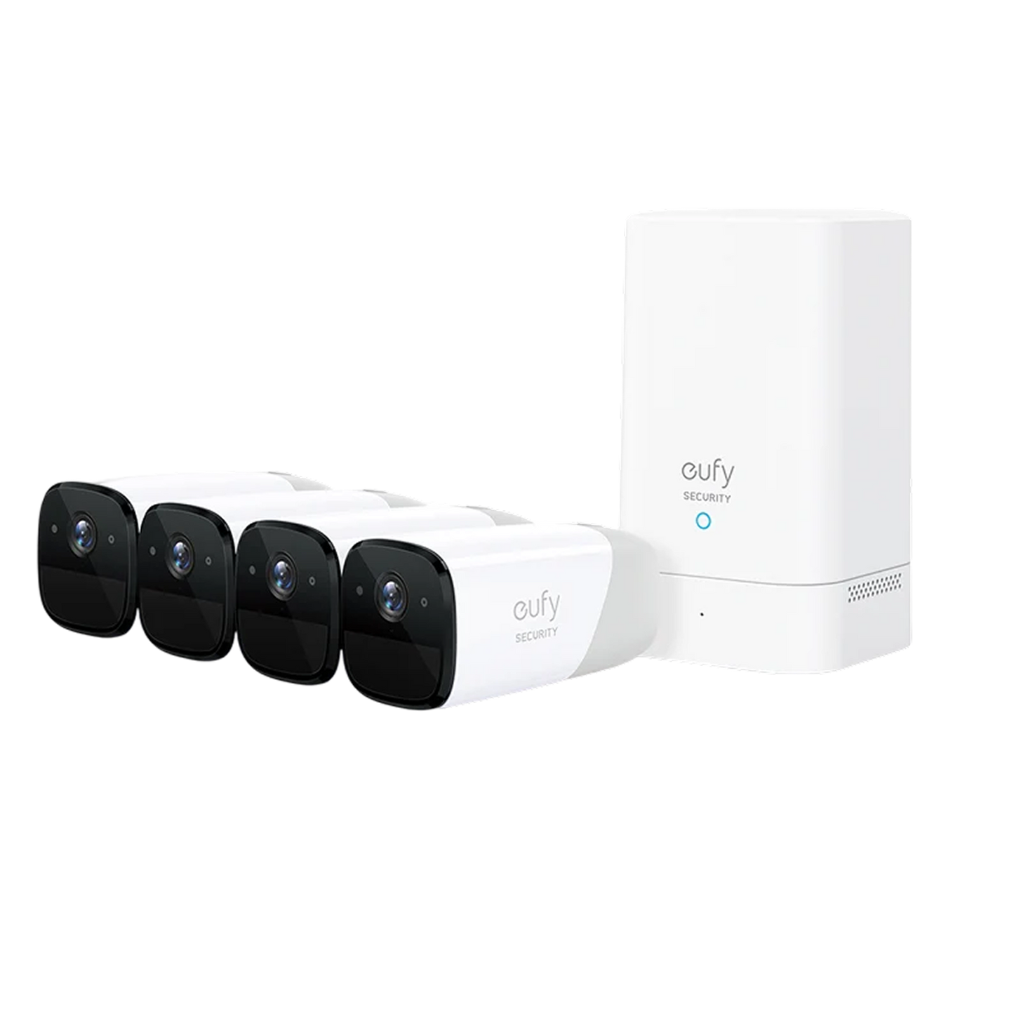 EUFY SECURITY CAM 2 PRO 2K CORE SECURITY KIT 4 PACK PLUS HOMEBASE 2