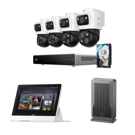 eufy NVR Security System S4 Max + Display+ Wi-Fi Module Adapter