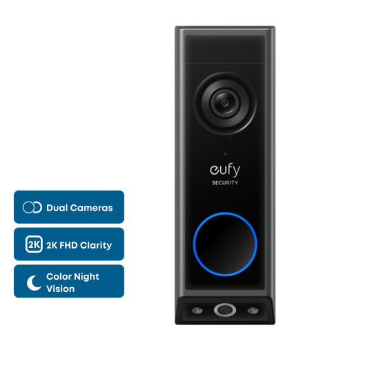 eufy Security Dual Cam Solo Video Doorbell E340