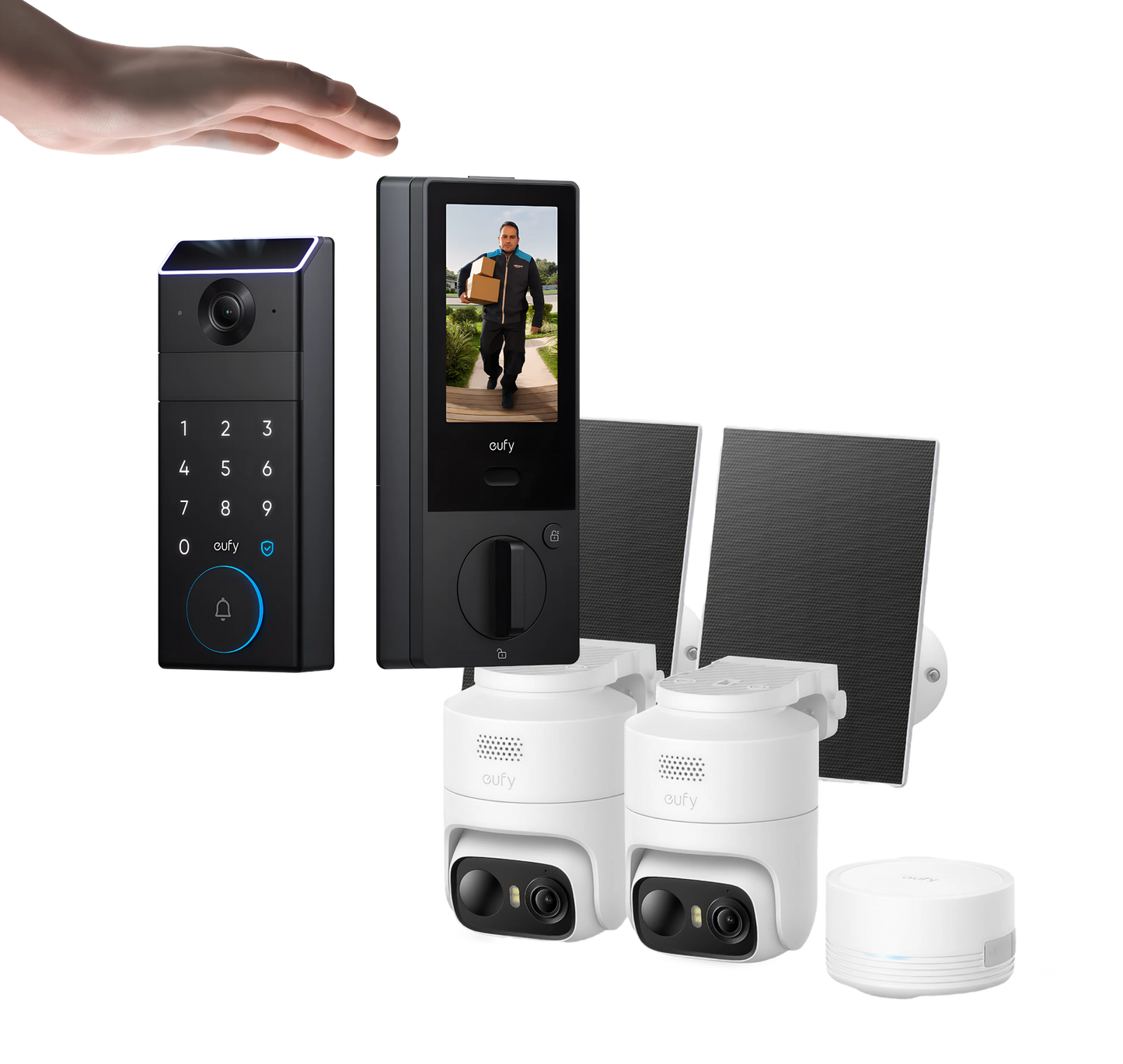 eufyCam C37 2-Cam Kit + S3 Max Lock