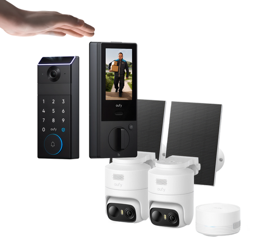 eufyCam C37 2-Cam Kit + S3 Max Lock