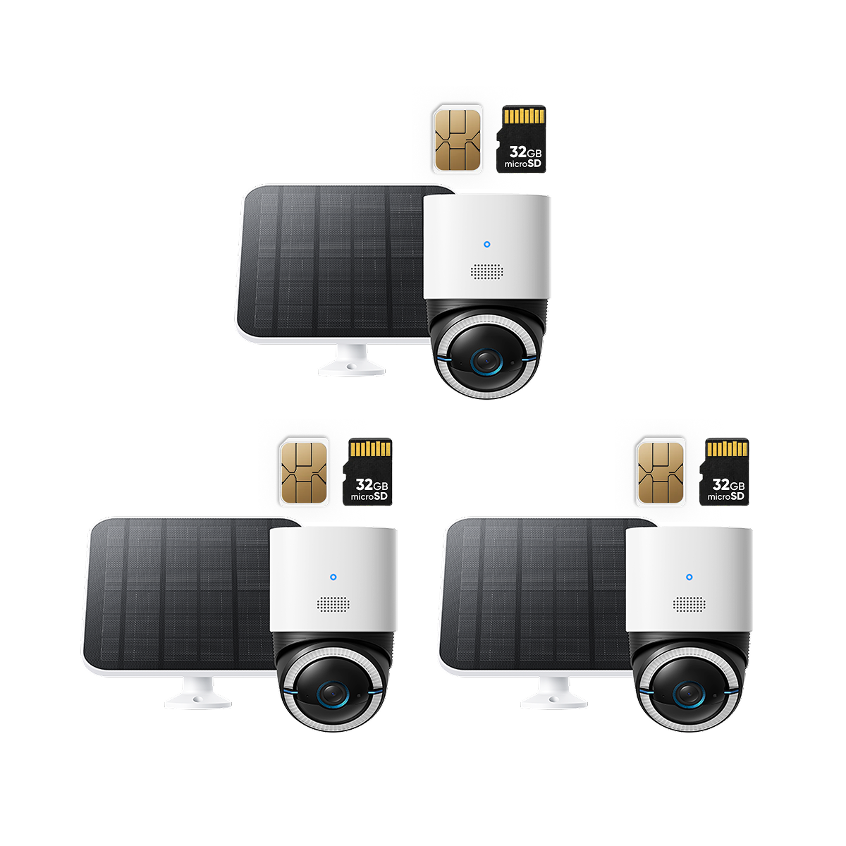 eufy 4G LTE Cam S330  (3-Cam Pack)
