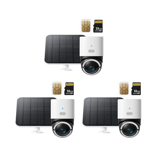 eufy 4G LTE Cam S330  (3-Cam Pack)