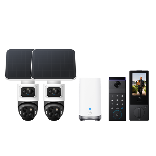 eufyCam S4 2-Cam Kit + eufy FamiLock S3 Max
