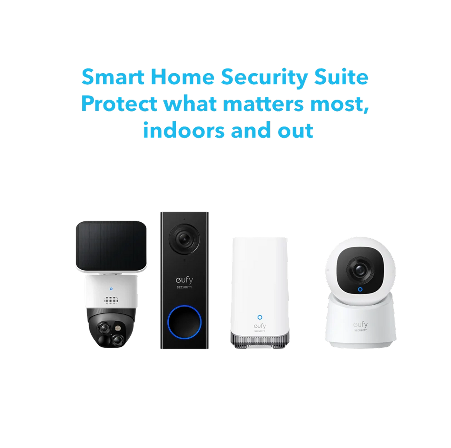 SoloCam S340 + Video Doorbell E340 + HomeBase S380 + Indoor Cam C220