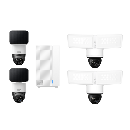 Family Outdoor 4-Cam Kit with HomeBase™ Professional S1