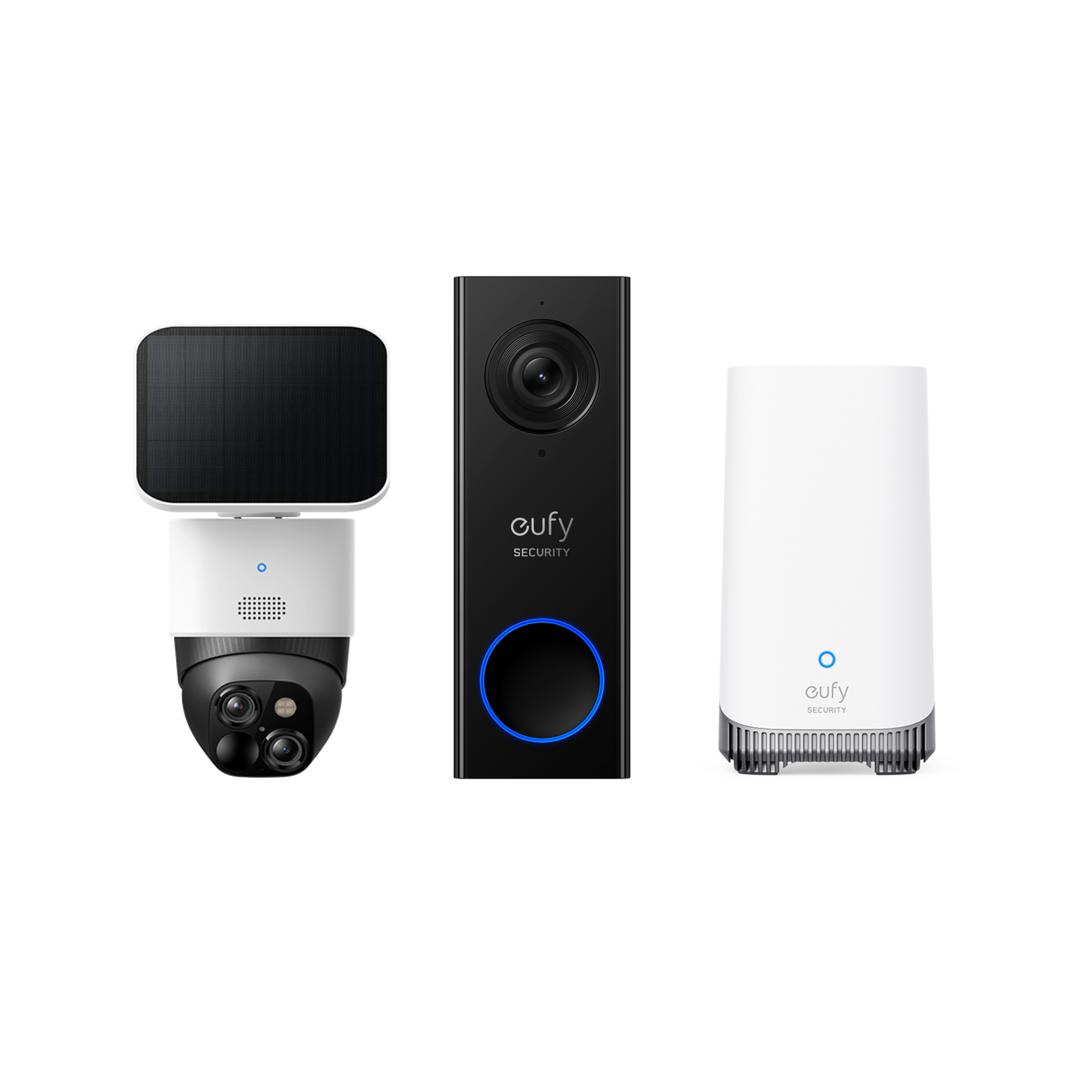 SoloCam S340 + Video Doorbell E340 + HomeBase™ S380