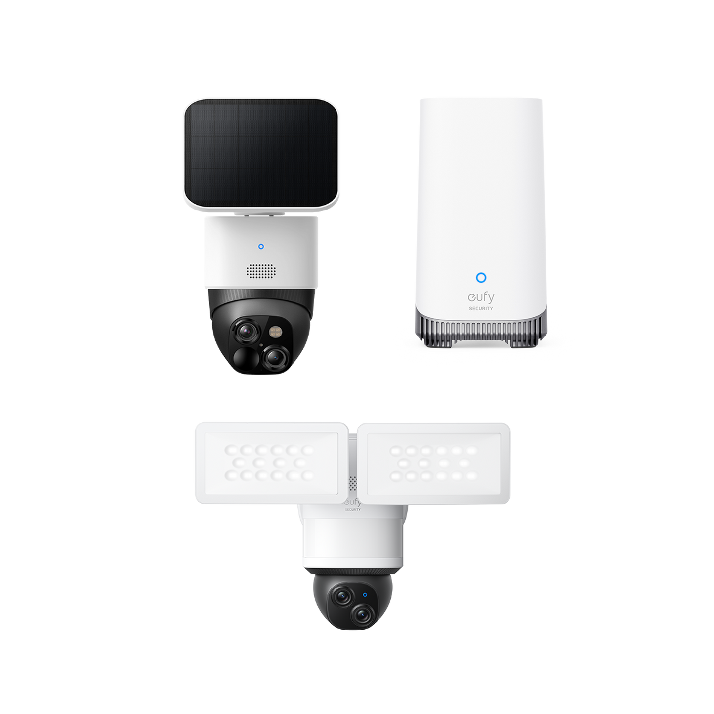 SoloCam S340 + Floodlight Camera E340 + HomeBase™ S380