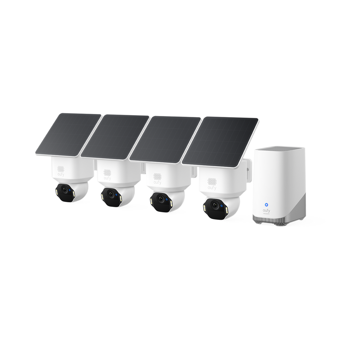 eufyCam E42 (4 pack) + Video Doorbell E340 + Smart Display E10