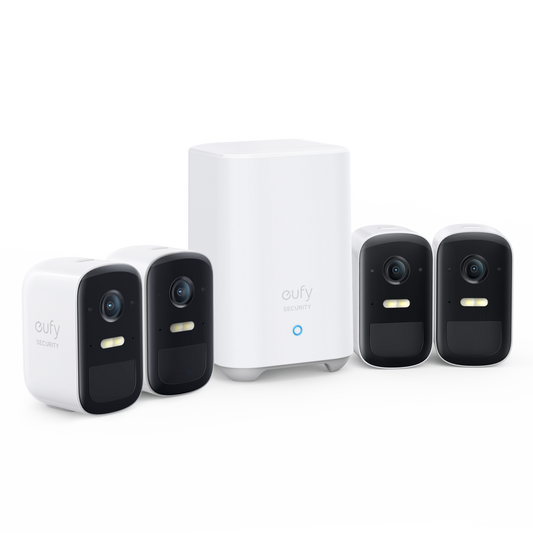eufy Cam 2C Wire Free Full-HD Security 4-Camera Set