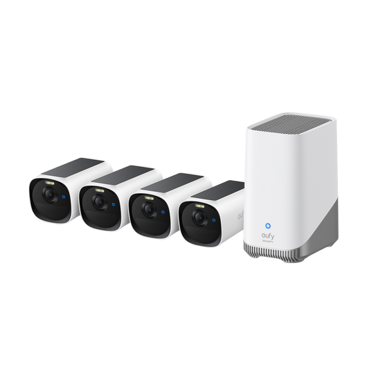 EUFY EUFYCAM E40 ADVANCED 4-CAM KIT WITH HOMEBASE 3