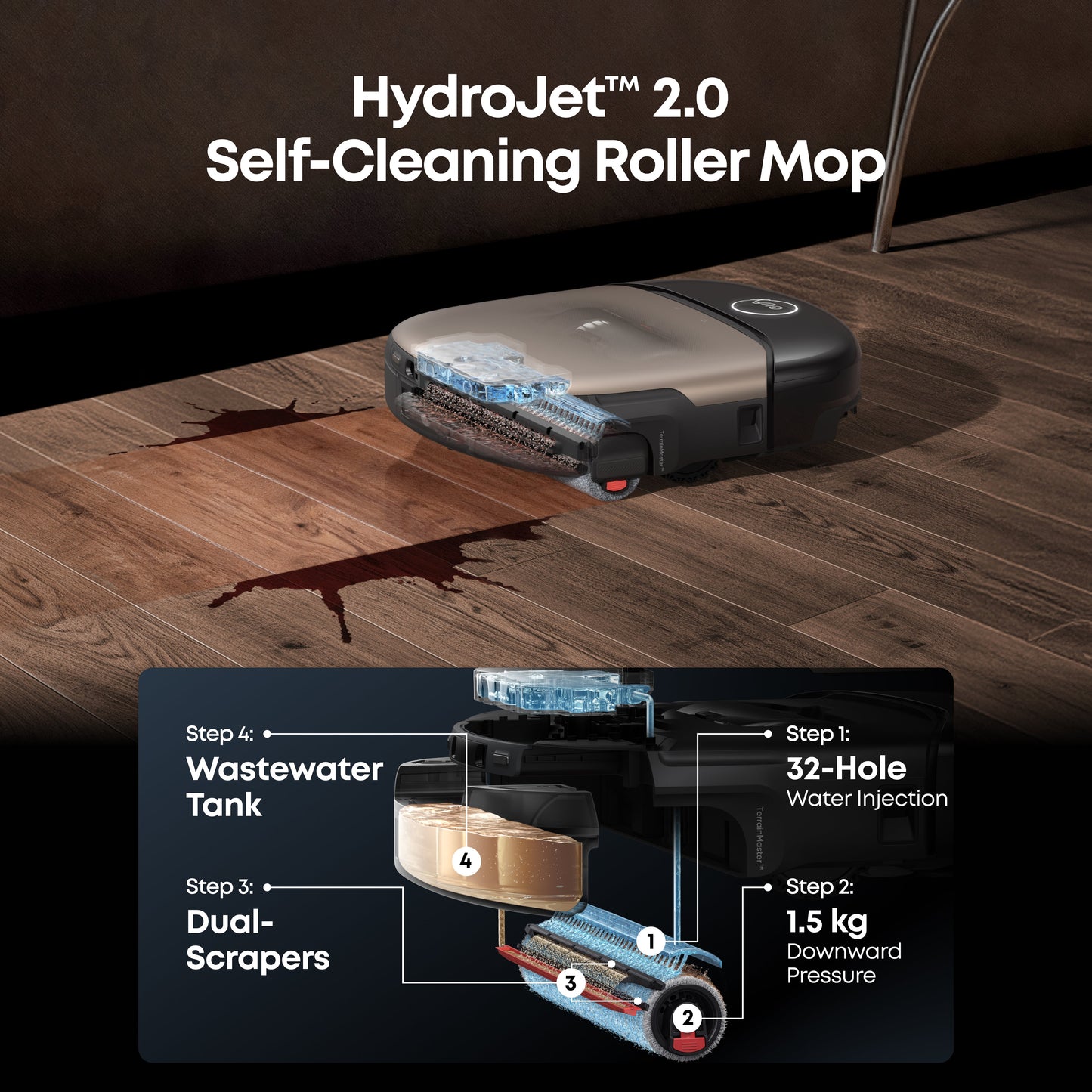 eufy Omni S2 Robot Vacuum and Mop with security camera S350 4K UHD Indoor Camera