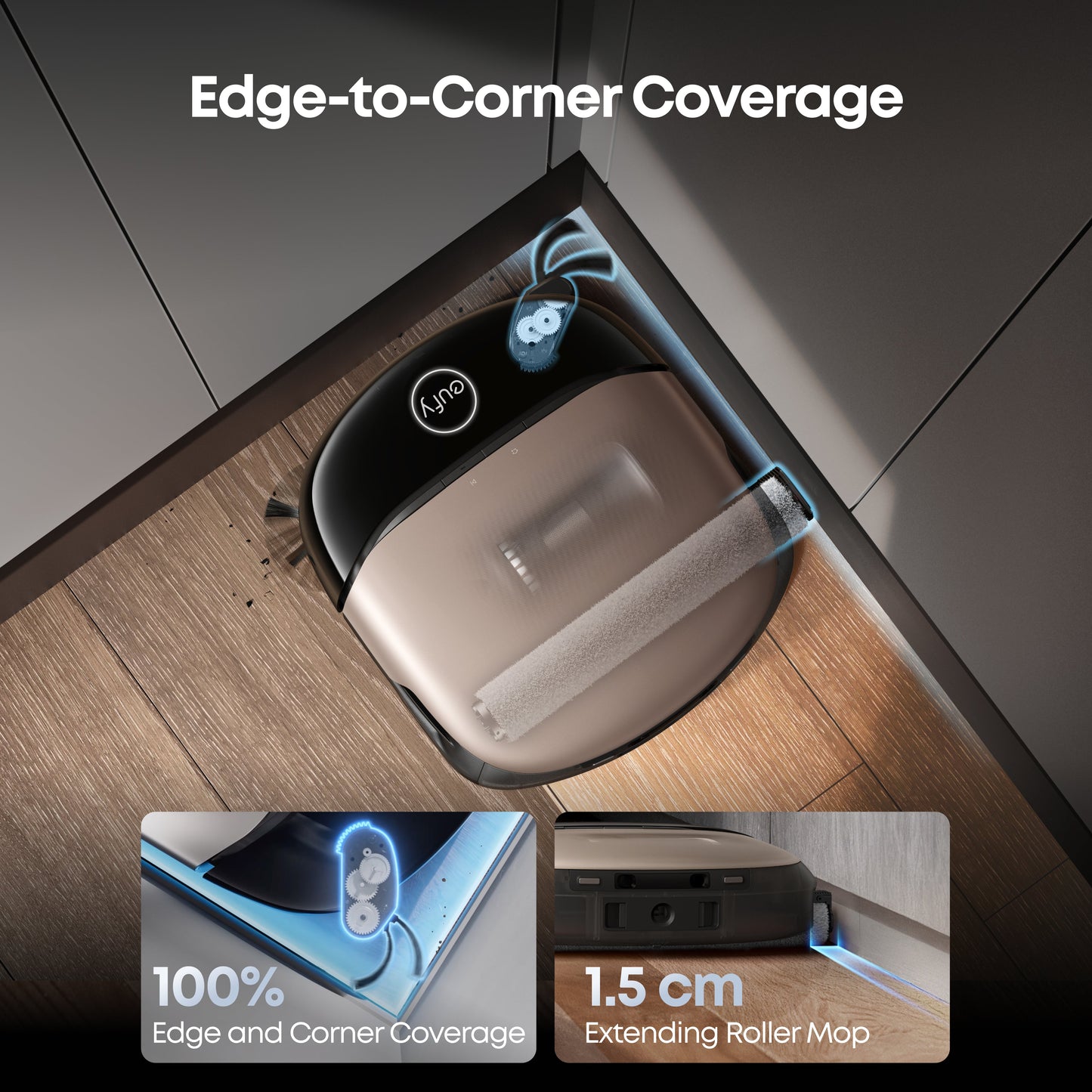 eufy Omni S2 Robot Vacuum and Mop with security camera S350 4K UHD Indoor Camera