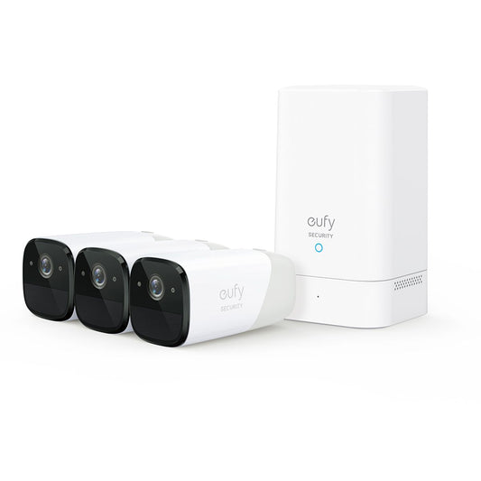 eufyCam 2 Pro 2K 3-Camera Set