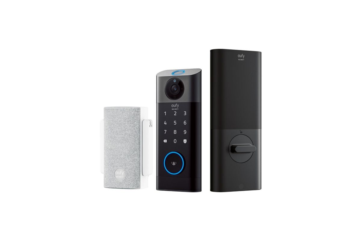 EUFYCAM 3 THREE PACK + VIDEO SMART LOCK COMBO