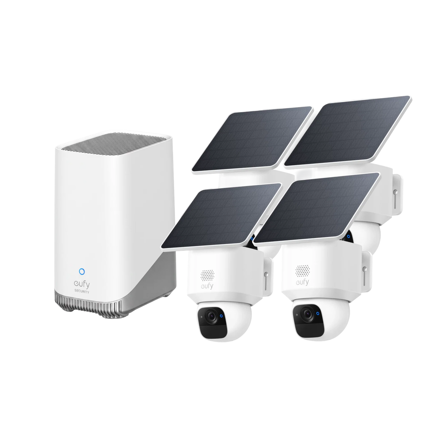 EUFY SOLOCAM  E30 4-Cam Kit with HomeBase 3 (S380)