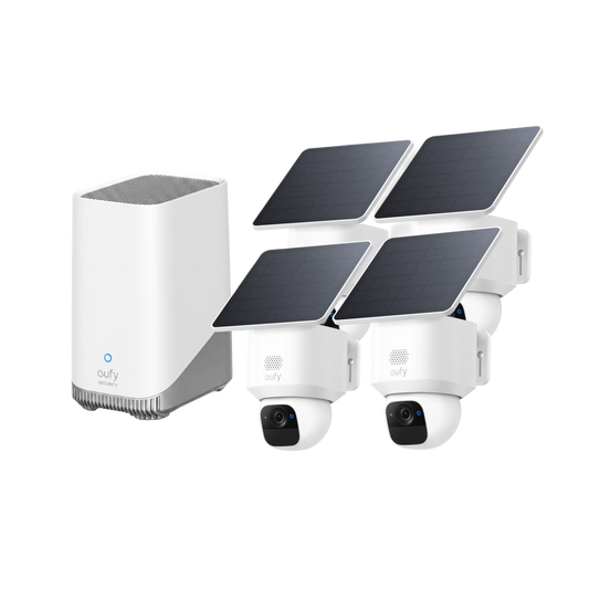 EUFY SOLOCAM  E30 4-Cam Kit with HomeBase 3 (S380)