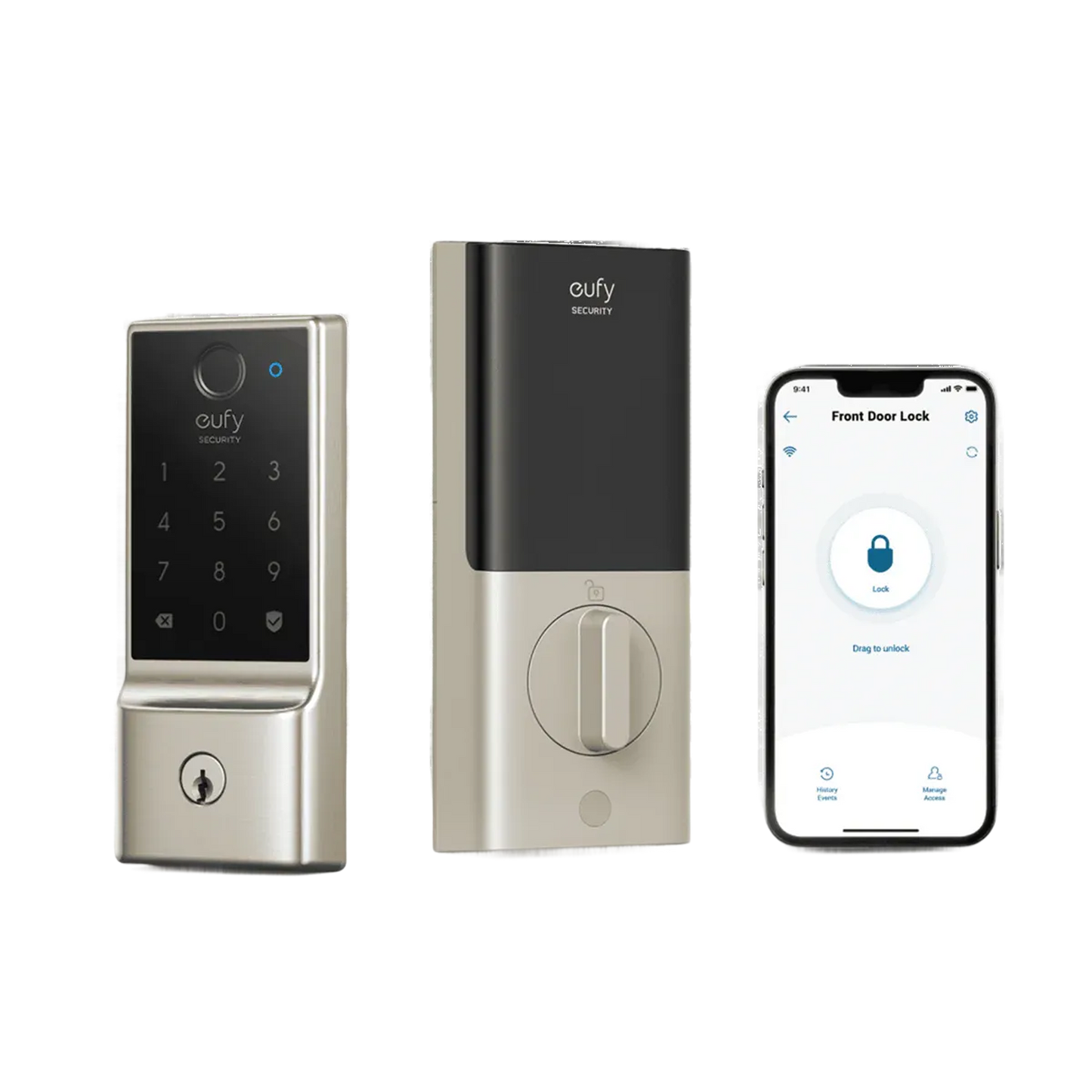 Smart Lock C220 - Nickel