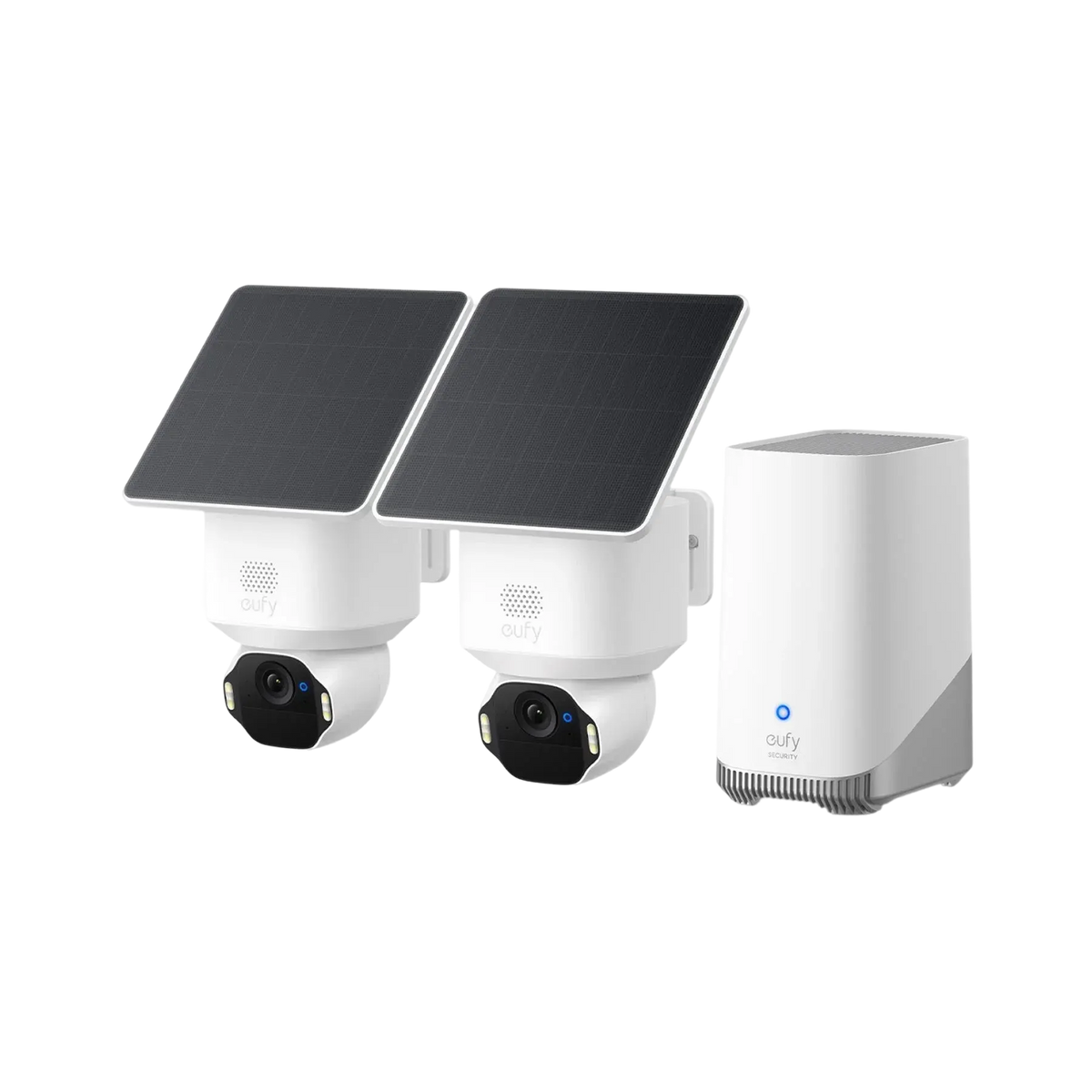 SoloCam E42(2 pack) + Video Doorbell C31 +HomeBase S380