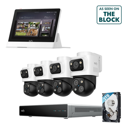 eufy Smart Display E10 + eufy PoE NVR Security System S4 Max