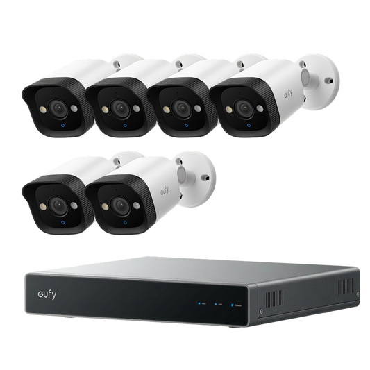 eufy PoE NVR CCTV Security System E40 (6-Cam Kit)