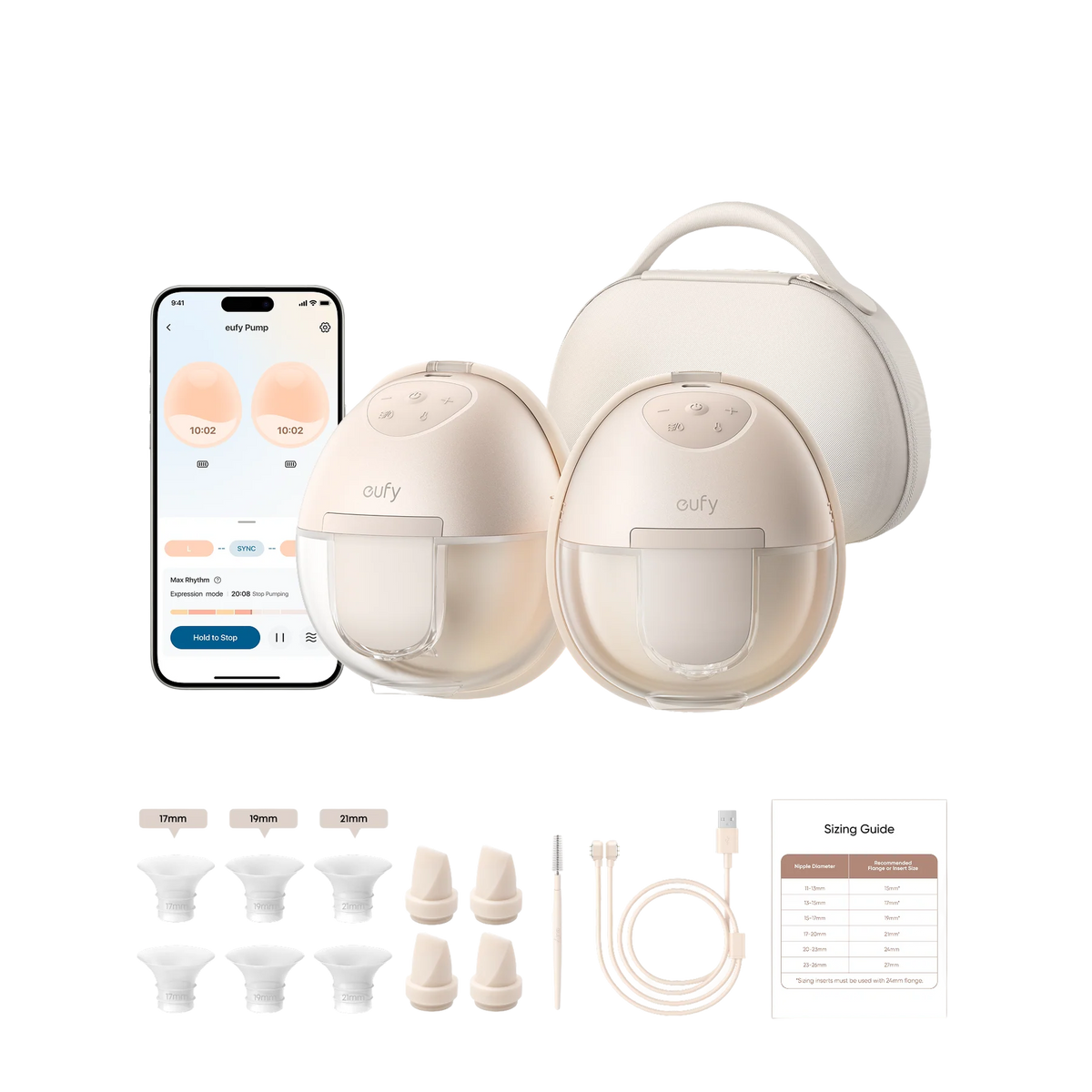 EUFY WEARABLE BREAST PUMP S1 PRO
