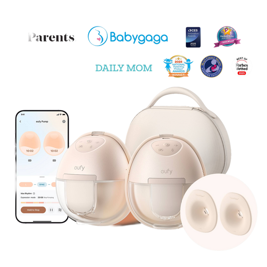 eufy Breast Pump S1 Pro & Original 27mm Flange (2-Pack)