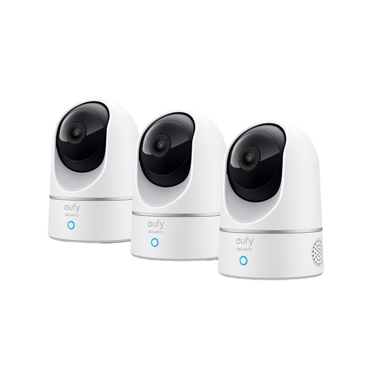 Indoor Cam E220 (2K, 3-Cam Kit, Pan & Tilt)