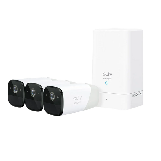 eufyCam 2 Pro 2K 3-Camera Set
