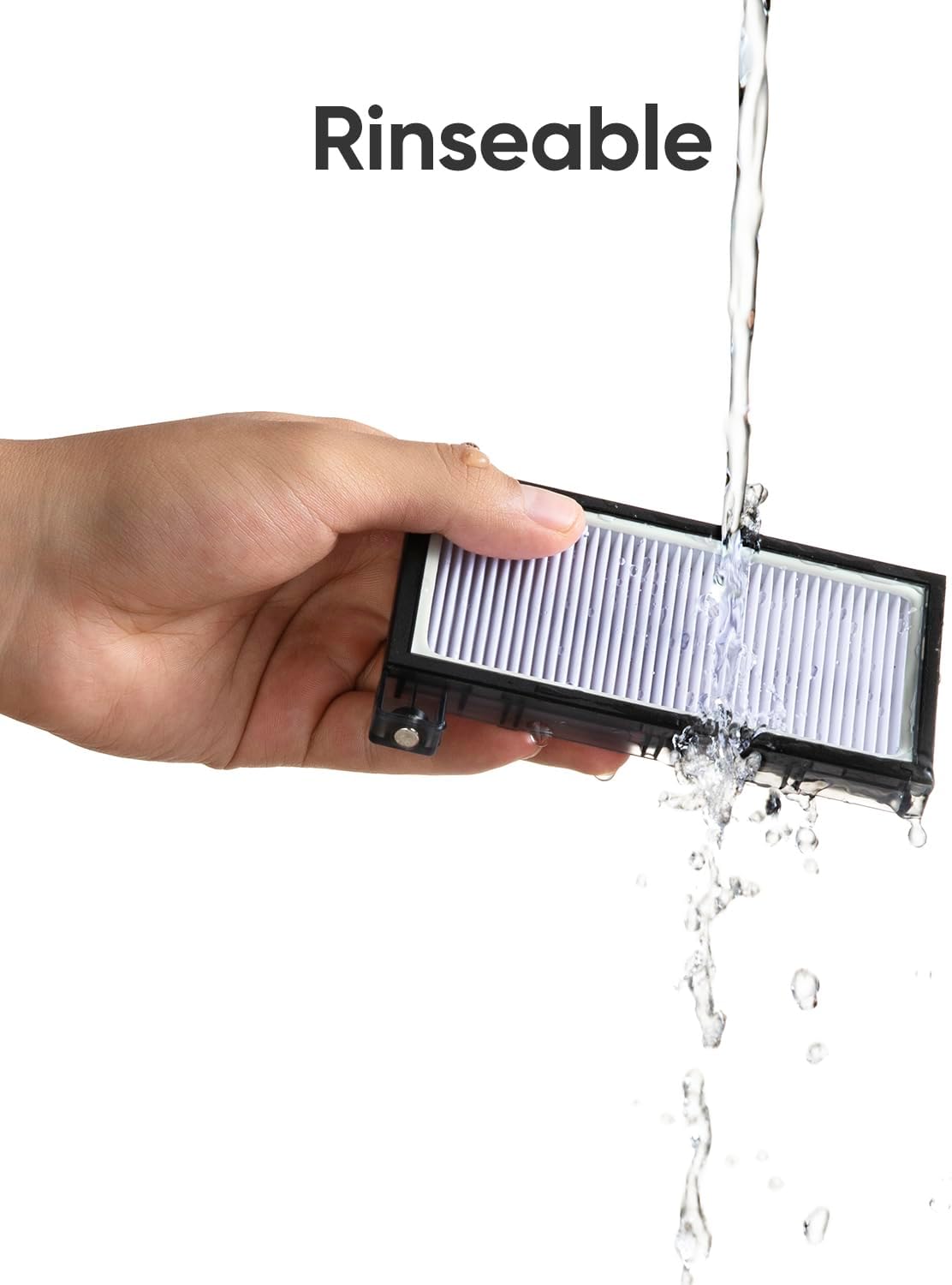 2-Pack Replacement Washable Filters Compatible with eufy X8 Pro Series Robot Vacuum Cleaners