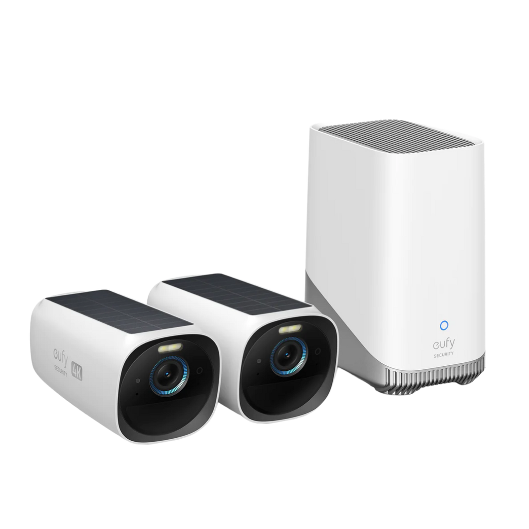 eufyCam 3 (S330) 2 Pack with HomeBase 3